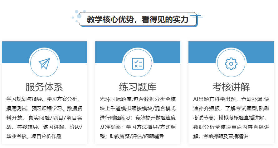 教學(xué)核心優(yōu)勢，看得見的實(shí)力