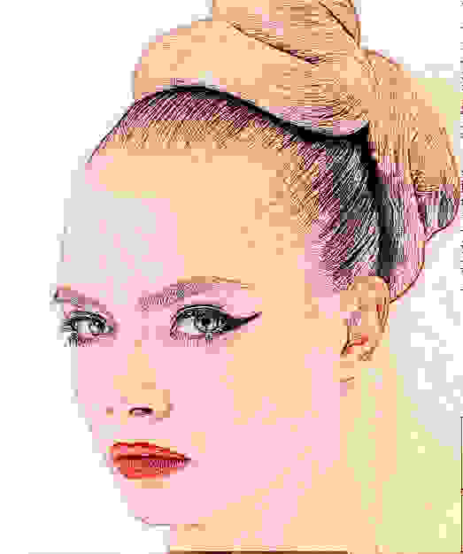 Cara眼妝之五：超氣場上揚眼線