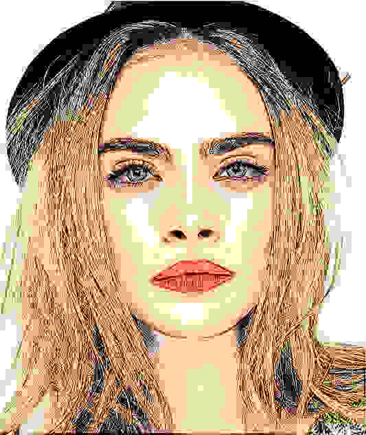 Cara眼妝之七：層次分明的棕色煙熏眼妝