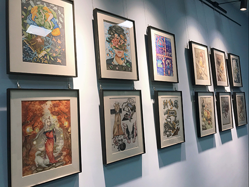 深圳天藍(lán)畫(huà)室-室內(nèi)作品